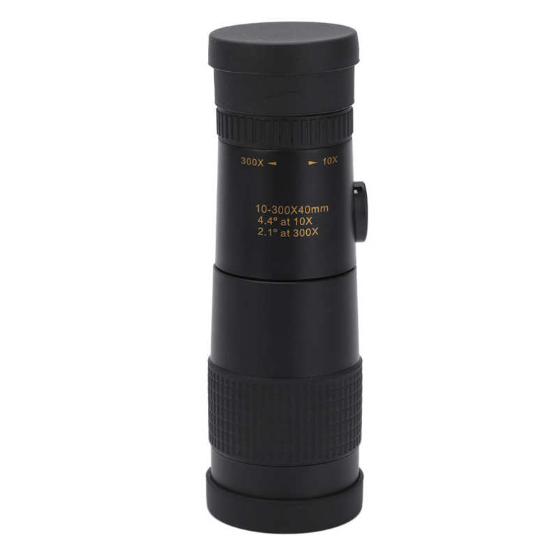 Monocular 10-300X40 Telescope High Magnification Waterproof Adjustable Focal Length for Traveling for Traveler for Camping