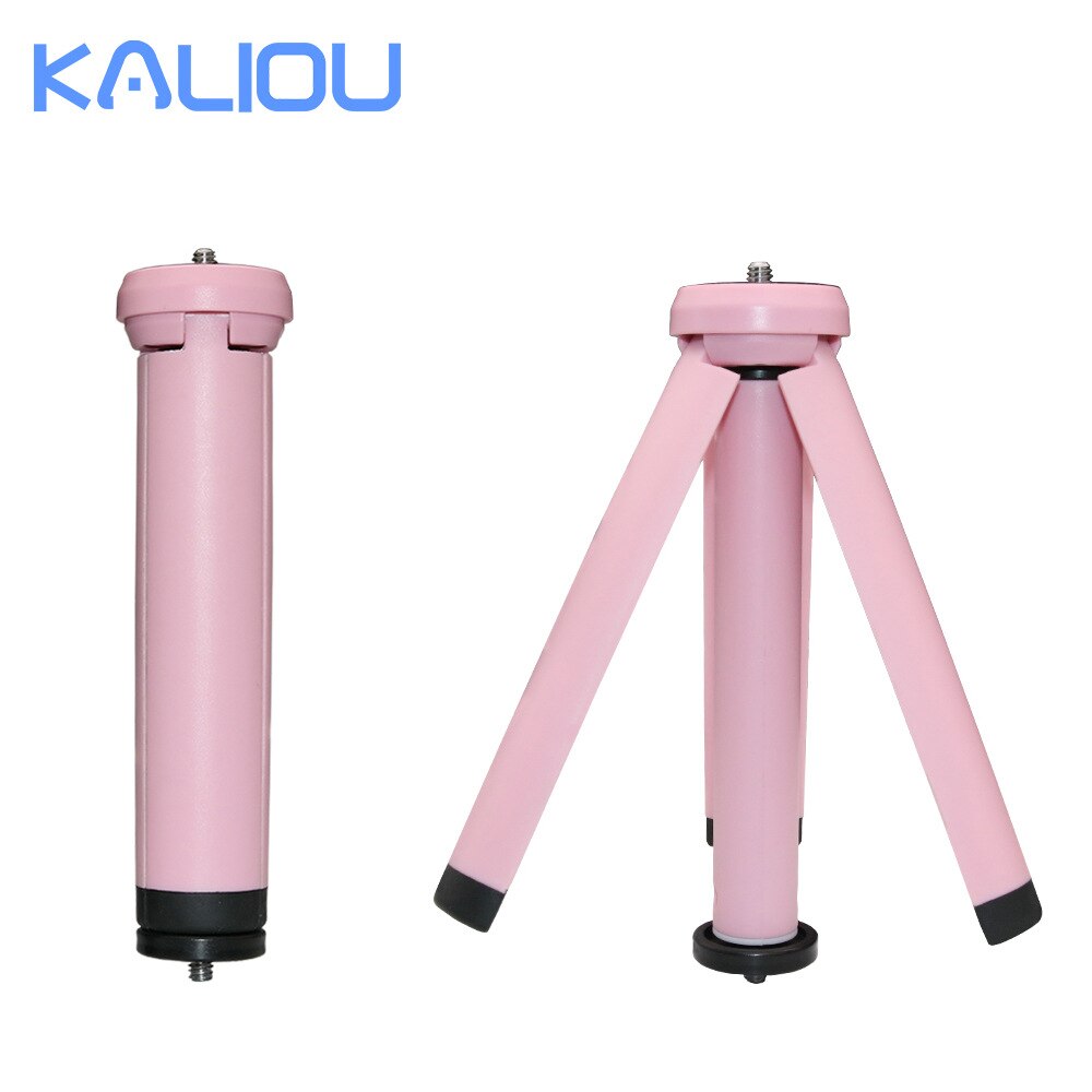 Can Be Housed Desktop Tripod/Universal Handphone Mini Desktop Tripod Anchor Live Beautification Only Holder: Pink