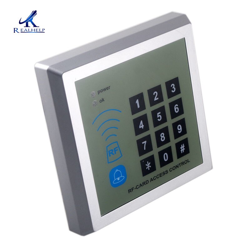 Door Access control with Card reader Function System Security Card Reader for Door Access Support Pin Pad 10,000Users
