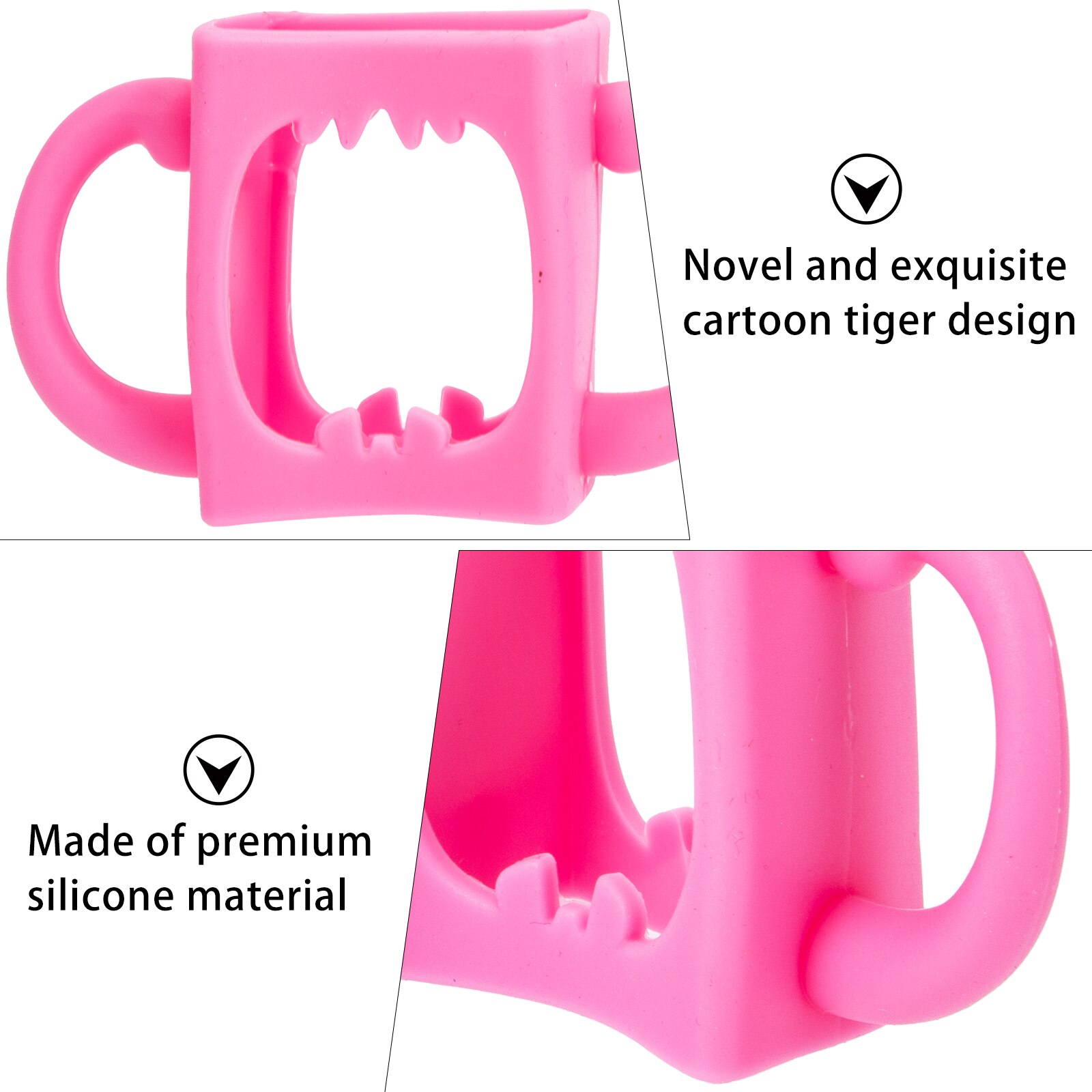 4 stücke Tasse Griff Kleinkind Baby Flasche Griffe Baby Ätherisches Flasche Halfter für Baby
