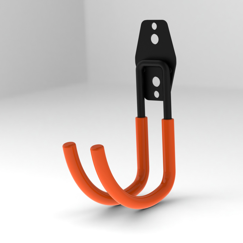 Fietsondersteuning Fiets Muurbevestiging Haakstandaard Parkeerhouder Voor Ophanggereedschap Magazijnopslag Tool Organizer Fietsaccessoires: Donker Kaki