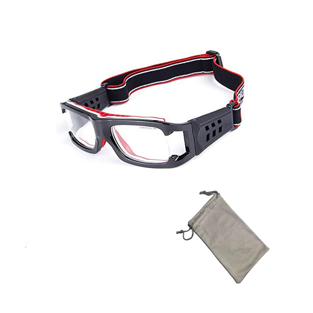 Männer Gläser Fußball Basketball Anti-Kollision Sport Brille Brillen Fußball Fitness Training Brillen Bike Radfahren Gläser: 01 no case