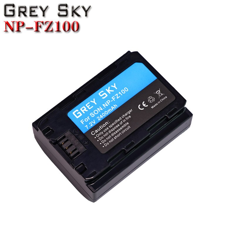 Bateria NP-FZ100 Np FZ100 Np FZ100 NPFZ100 Camera Batterij Voor Sony Alpha 9 A9 9R A9R 9S A9S A7RIII a7R3 7RM3 A7m3 BC-QZ1: 1 battery