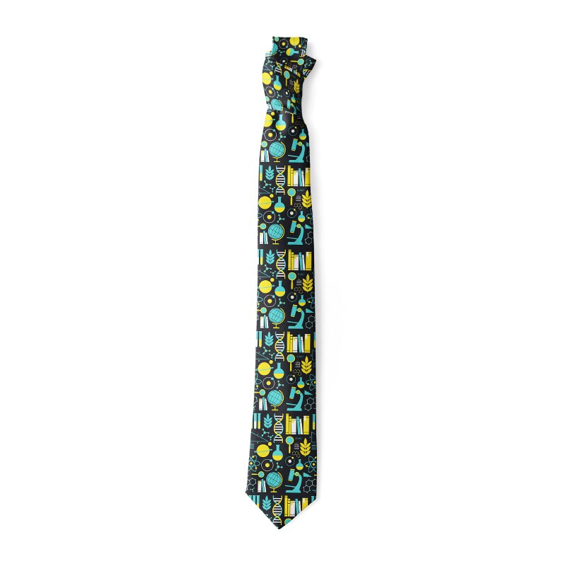 Mathematical Symbols Skeleton Printing Men&#39;s Ties Funny Slim 8cm Slim High Nylon Ties Party Dinner Men&#39;s Ties: style8