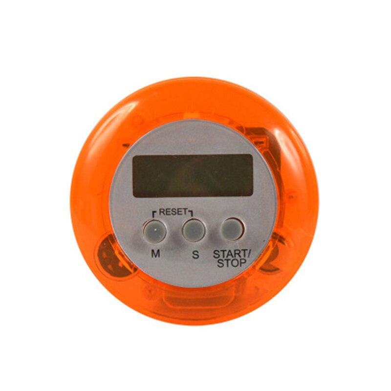 Multi Plastic Kitchen timer Round Electronic Timer Kitchen Countdown Timers Alarm Random Color Kitchen Timer: Orange