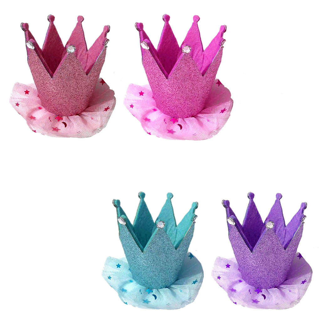Polyester Birthday Hat Kids Photo Shooting Props Party Hat for Theme Party Decor