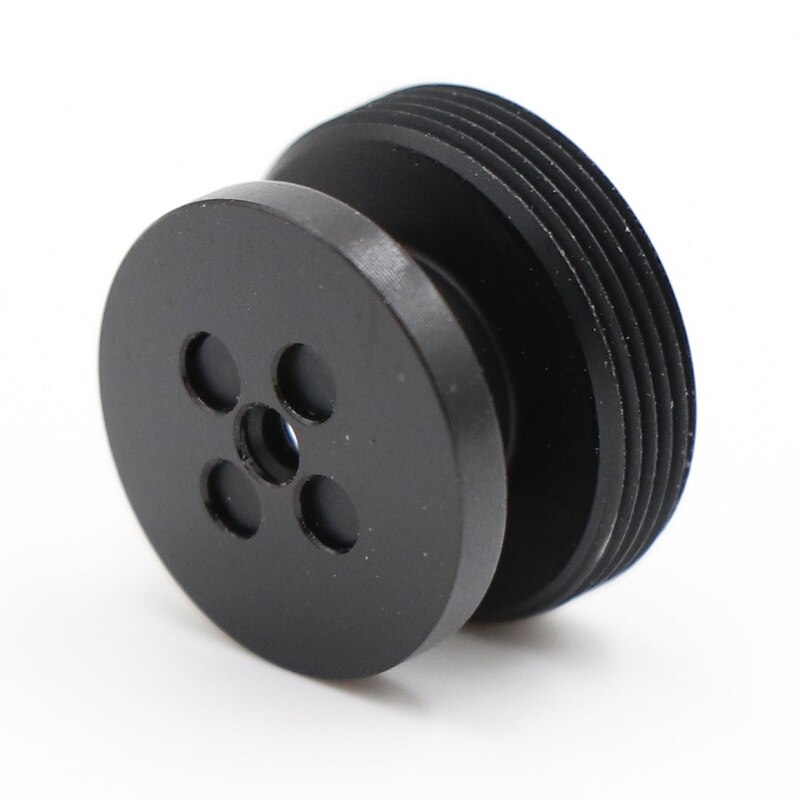 Lente de cámara CCTV de 3,7mm, lente de botón de montaje, 2,0 megapíxeles, 72 grados, MTV M12 x 0,5, aplicable a cámara de seguridad CCTV (con filtro IR)