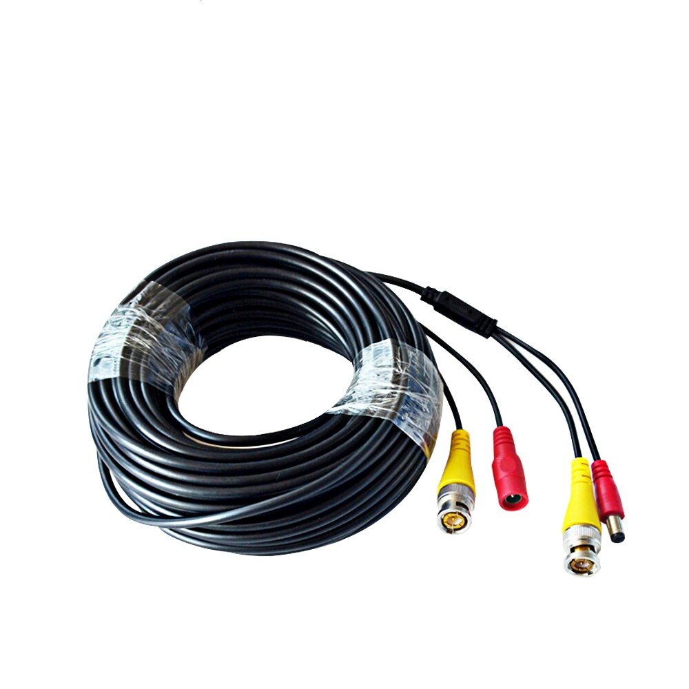 Bnc Cctv Accessoire Bnc Video Power Cable 5M 10M 15M 20M 30M 40M 50M Voor Analoge Ahd Cctv Surveillance Camera Beveiligingssysteem