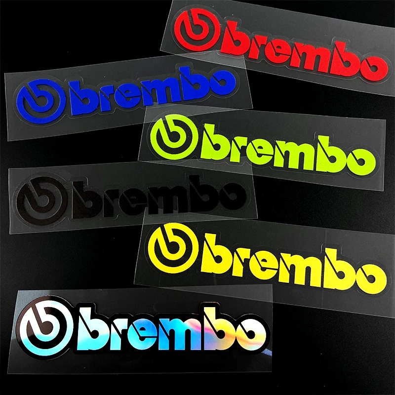 4PC knapp Motorrad Aufkleber für Brembo Motorrad Auto Bremssattel Aufkleber Wasserdichte Sonnencreme Vinyl Aufkleber Dekoration