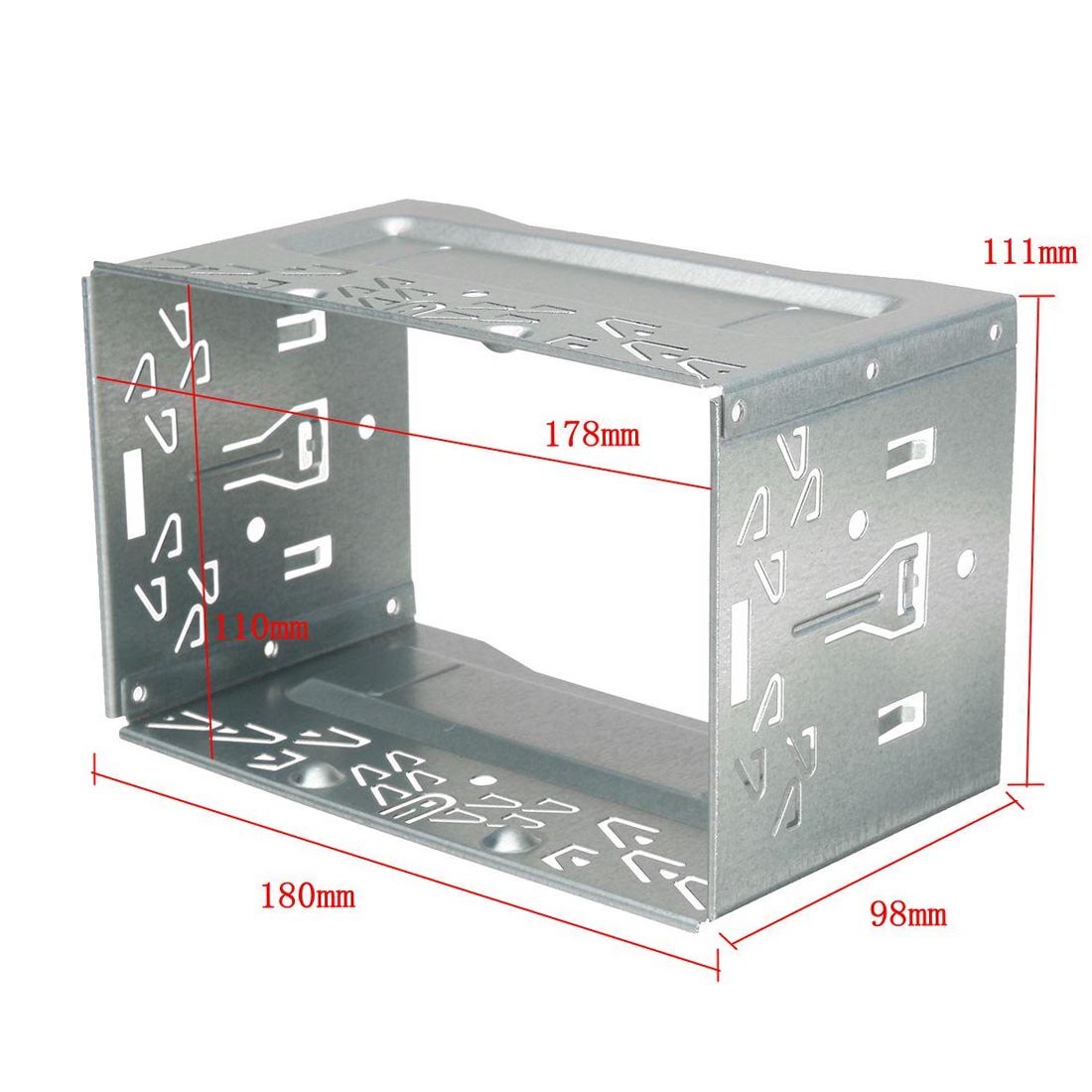 stereo frame Car Audio ISO Universal Car Van Stereo Radio Double 2 Din Radio Panel Mounting Frame Navigation Installation Frame