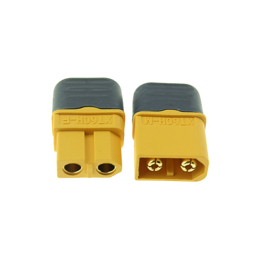 10 Pair Amass XT60H Bullet Connector Plug Upgrated of XT60 Female & Male Gold Plated For Rc Parts