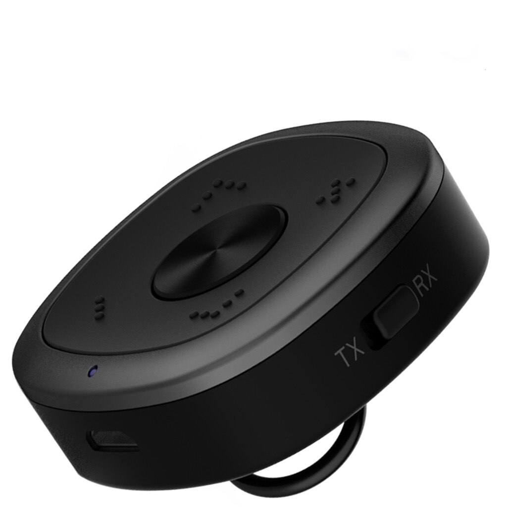 Dual APTX HD Bluetooth Transmitter Receiver With Back Clip 1 To 2 Multi-Pair Bluetooth Adapter 410#2