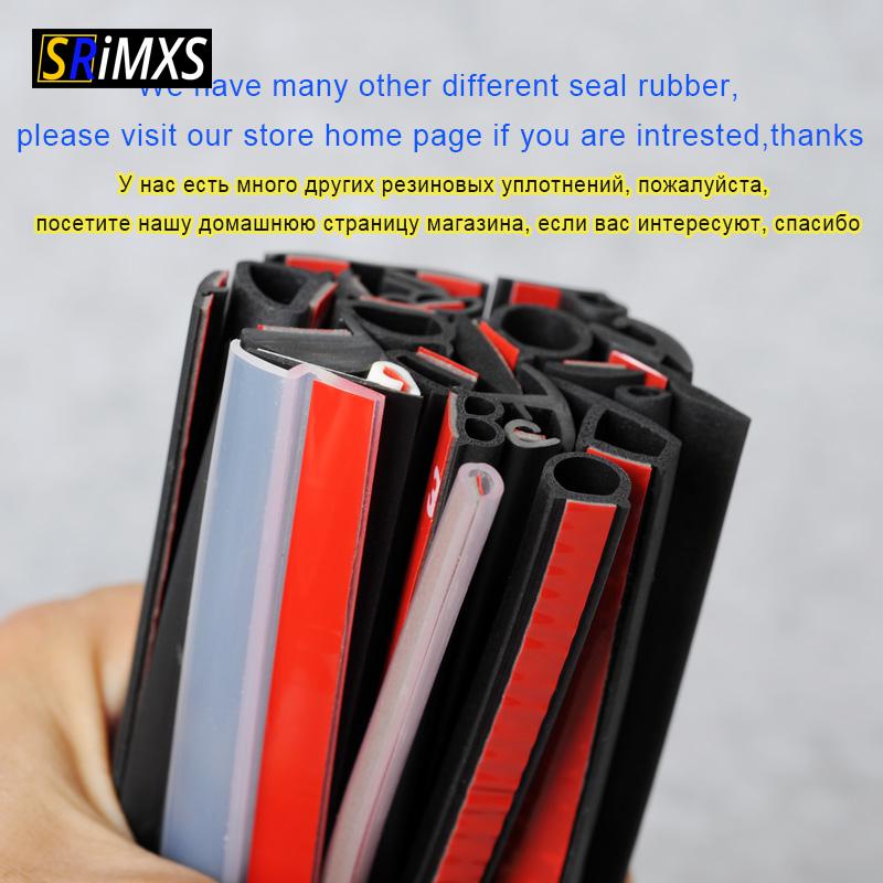 Rubberen Afdichting Strip 2 Meter P Z Type Kit Grote D Kleine D Rubber Lijm Auto Deur Afdichting Strip