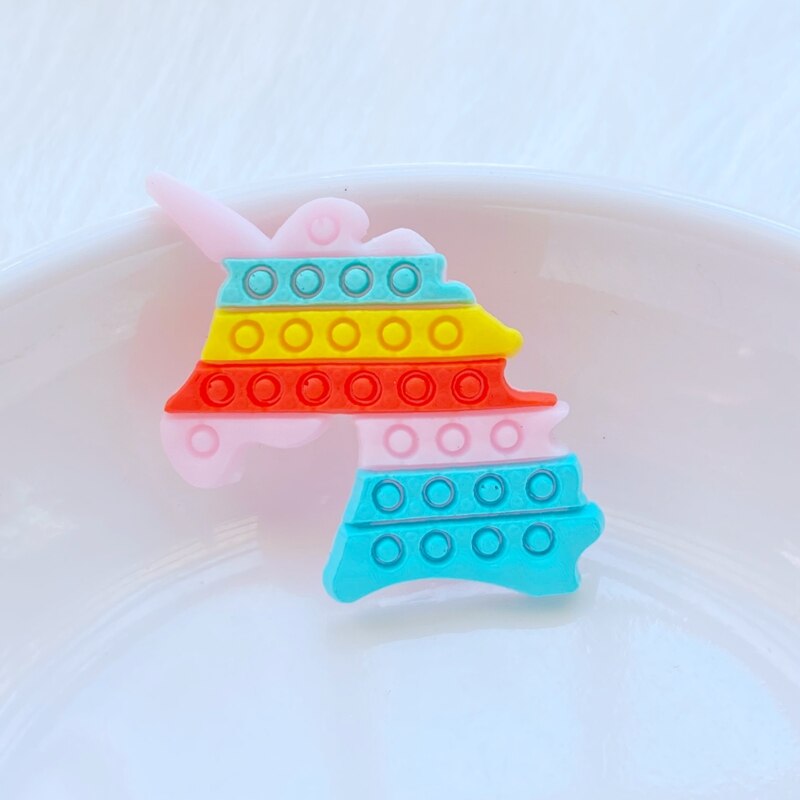 Cola de pez linda, unicornio, Delfín, arcoíris, serie PVC Flexible, pegamento plano, bricolaje, álbum de recortes, adorno para teléfono, artesanía, decoración, , 20 piezas