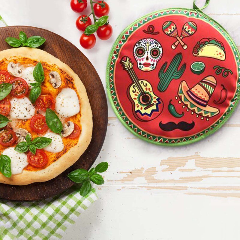 Tortilla crêpe réchauffeur Tortilla sac micro-ondable isolé tissu support de pochette pour farine de maïs Burrito 12 "Tortilla plus