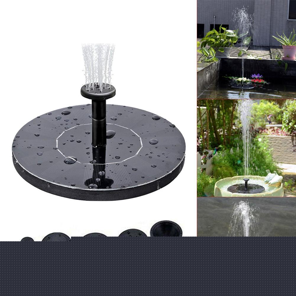 Solar Fontein Pomp Draagbare Drijvende Zonne-energie Fontein Pomp Voor Vogelbad Tuin Achtertuin Vijver Tuin Decor