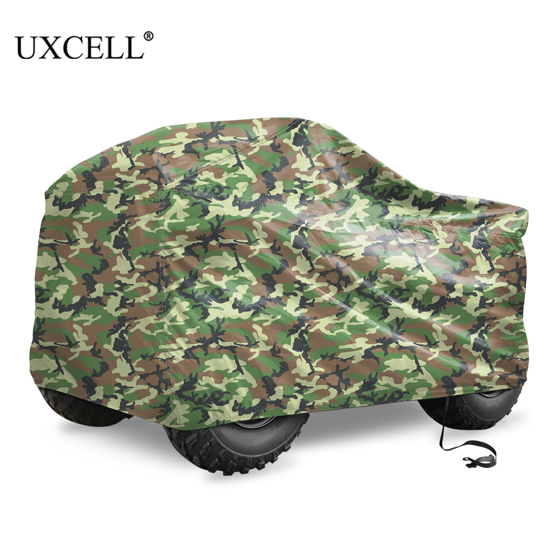 Uxcell Camouflage Quad ATV Cover Waterproof Snowproof Dust Anti-UV Protector Universal Quad Bike ATV Cover Case M L XL 2XL 3XL