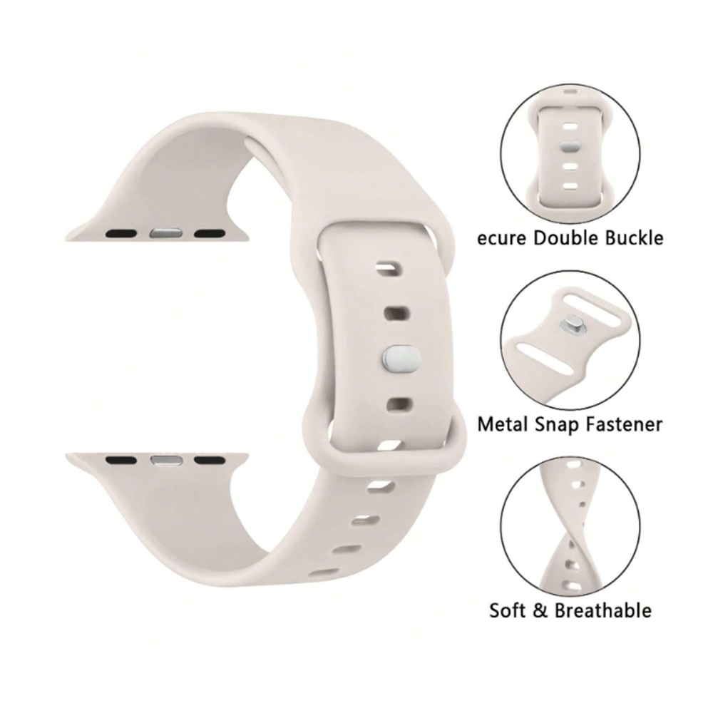 Siliconen lus Voor Apple Horloge band vrouwen voor iwatch 10/9/7/38mm 40mm 41mm 42mm 44mm 45mm 46mm Band