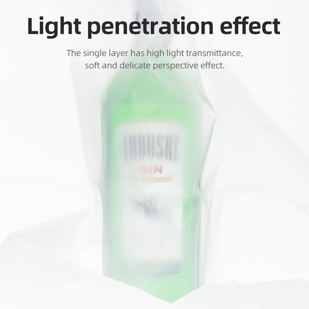 Fotografie Zachte Doek Transparant Wit Achtergrond Doek Vlinder Doek Schieten Foto Geschikt Voor Flash Live Licht Invullen