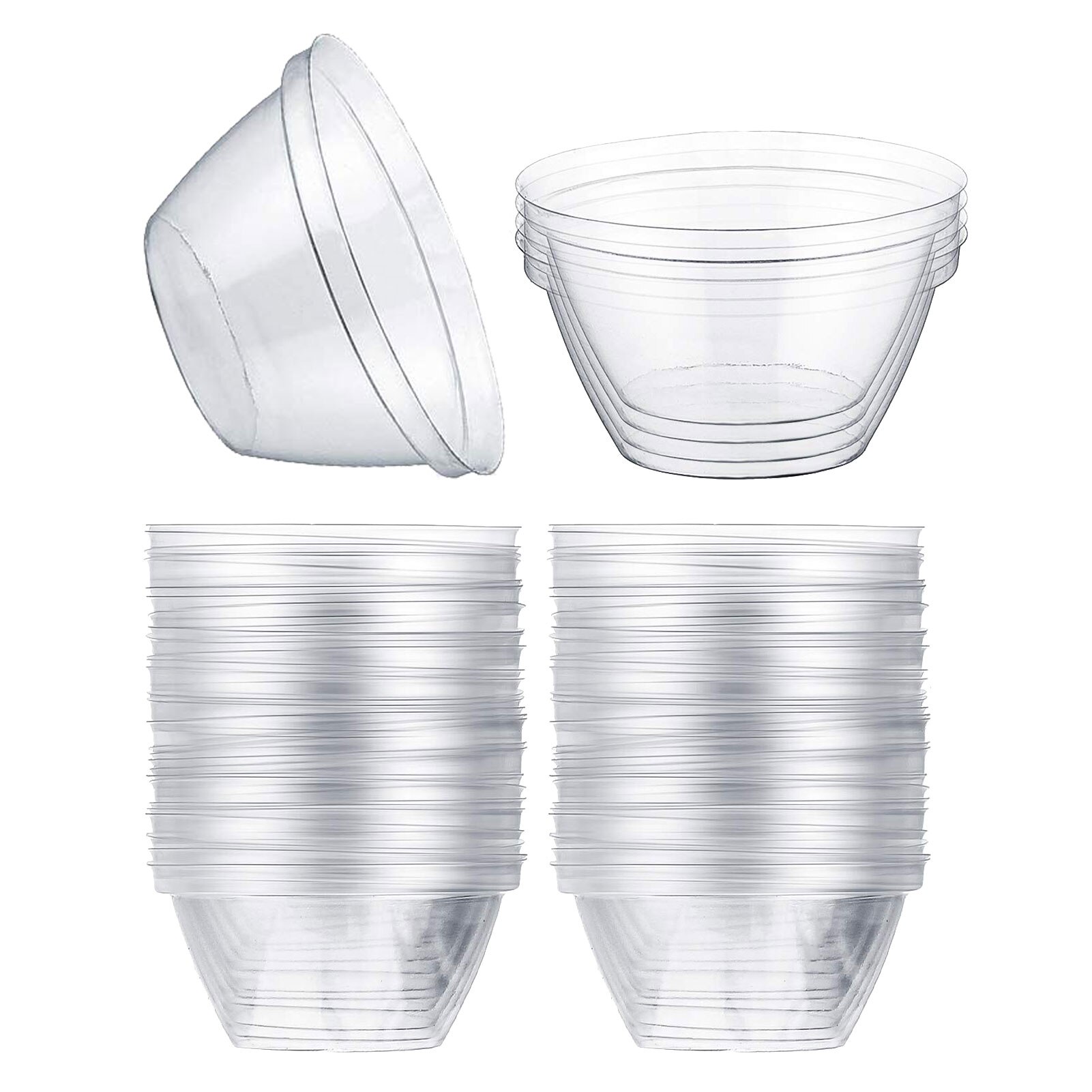 Domo de cultivo para plantas, cúpula de humedad reutilizable, cubierta transparente para plantas de jardín, Mini cúpula de 4 Cm para plantas de arranque de semillas
