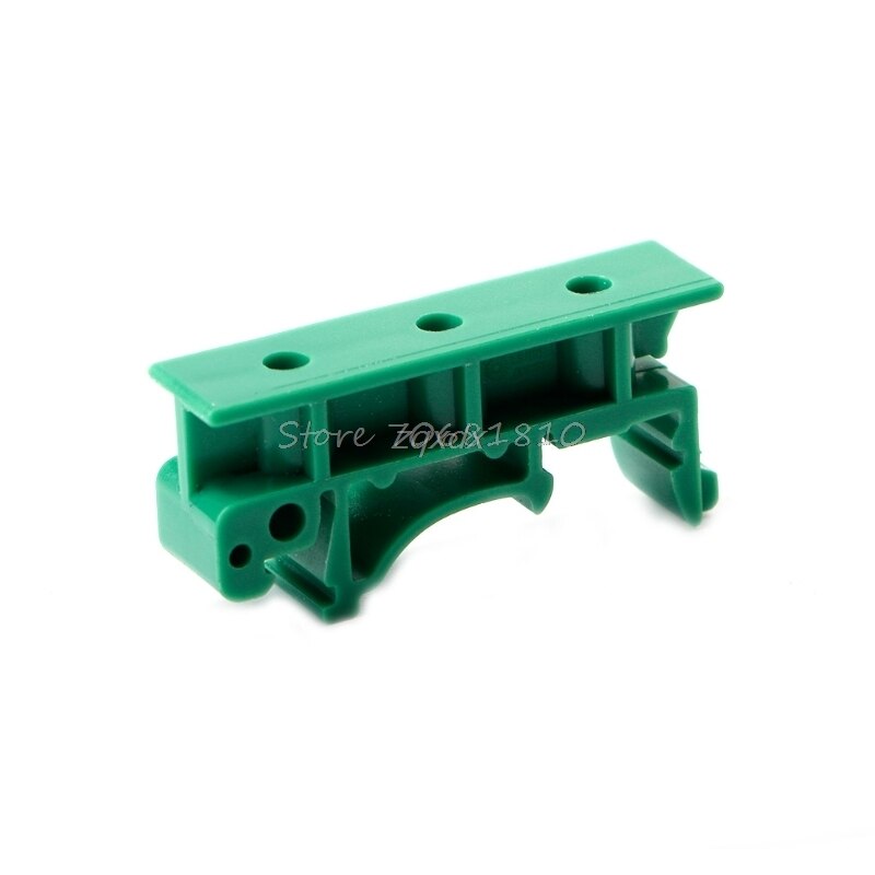 SIV 1 Set of Simple PCB Circuit Board Mounting Bracket For Mounting DIN Rail Mounting 2x Adapter+4x Screws Z9