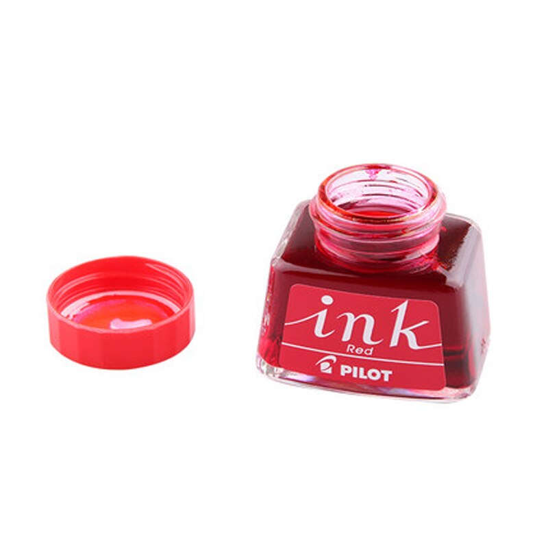 Japan Pilot Non-carbon ink Pens INK-30 Quick-drying dyes Pure color 88G Chaisery Smiley pens available ink 30ml for students