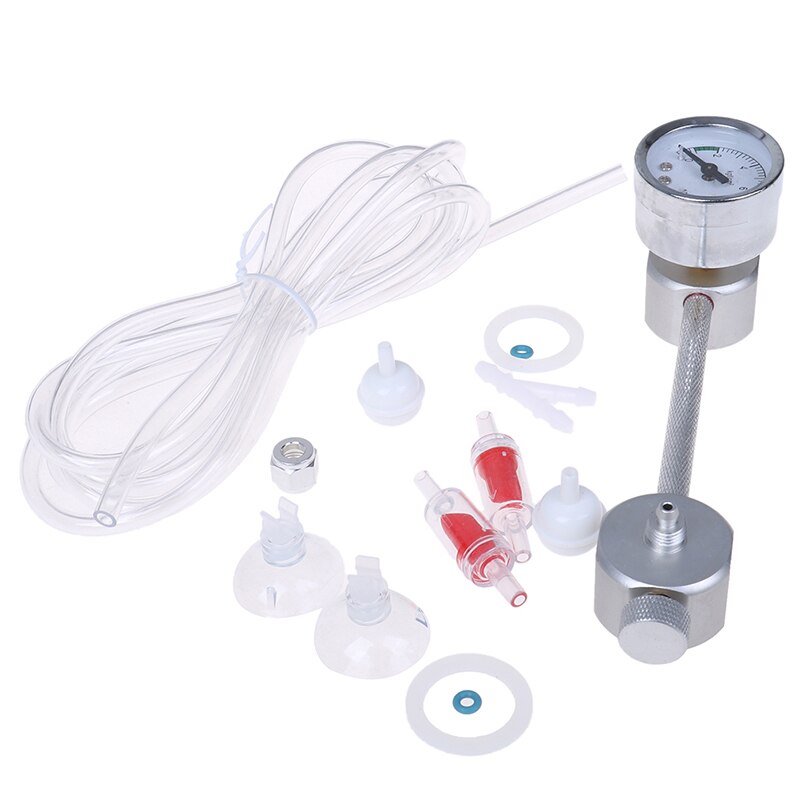 Aquarium DIY CO2 Generator System Kit Regulator With Pressure Air Flow Adjustment Water