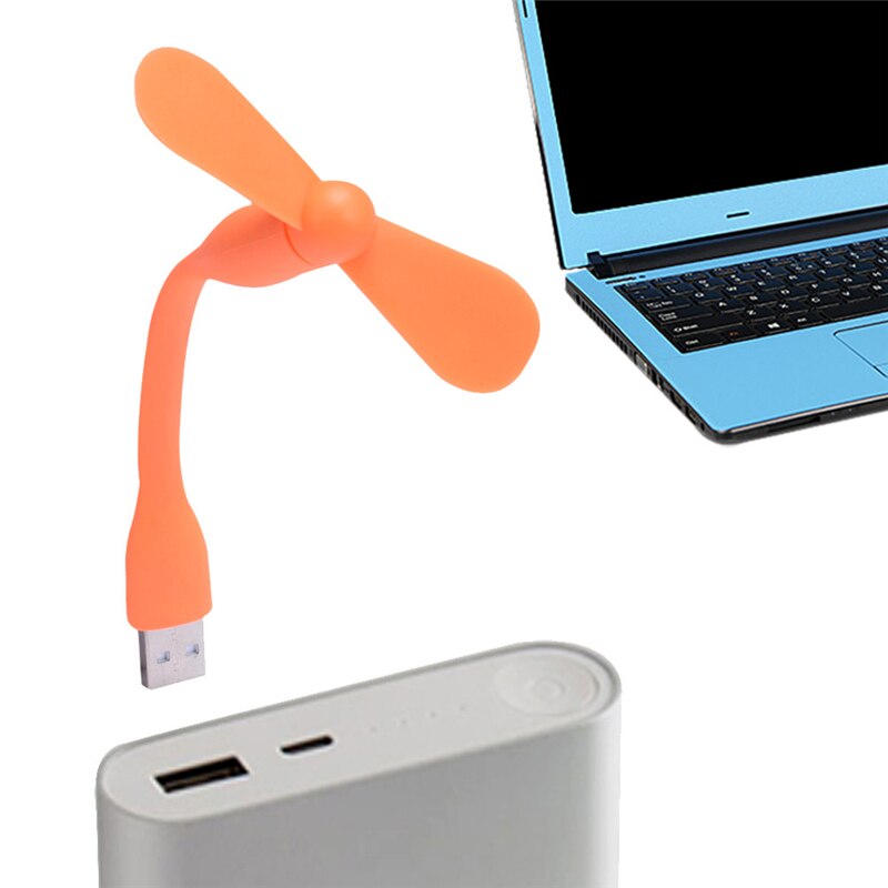 Draagbare Flexibele 5V Usb Mini Koelventilator Koeler Voor Pc Laptop Computer Notebook Android Power Bank Powerbank Air koeler