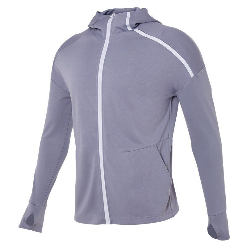 Vansydical heren sportjassen gym hoodies rits lange mouwen herfst winter outdoor fitness workout hardlopen sportkleding tops: Mbf 9228 / Xxl