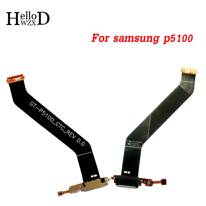 Een + + + Voor Samsung Galaxy Tab 2 P5100 Tab 3 P5210 P5200 Charger Opladen Flex Kabel USB Dock Connector Poort + Microfoon Kabels