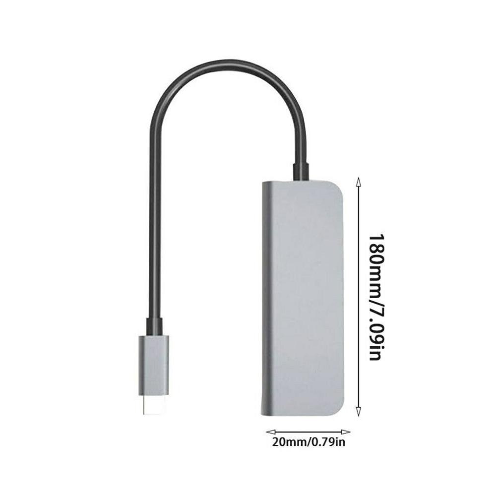 USB-C Auf 3,5-mm Klinkenadapter – Multifunktionsadapter Zum Laden & Hören, Kompatibel Mit Meisten USB-C Smartphones