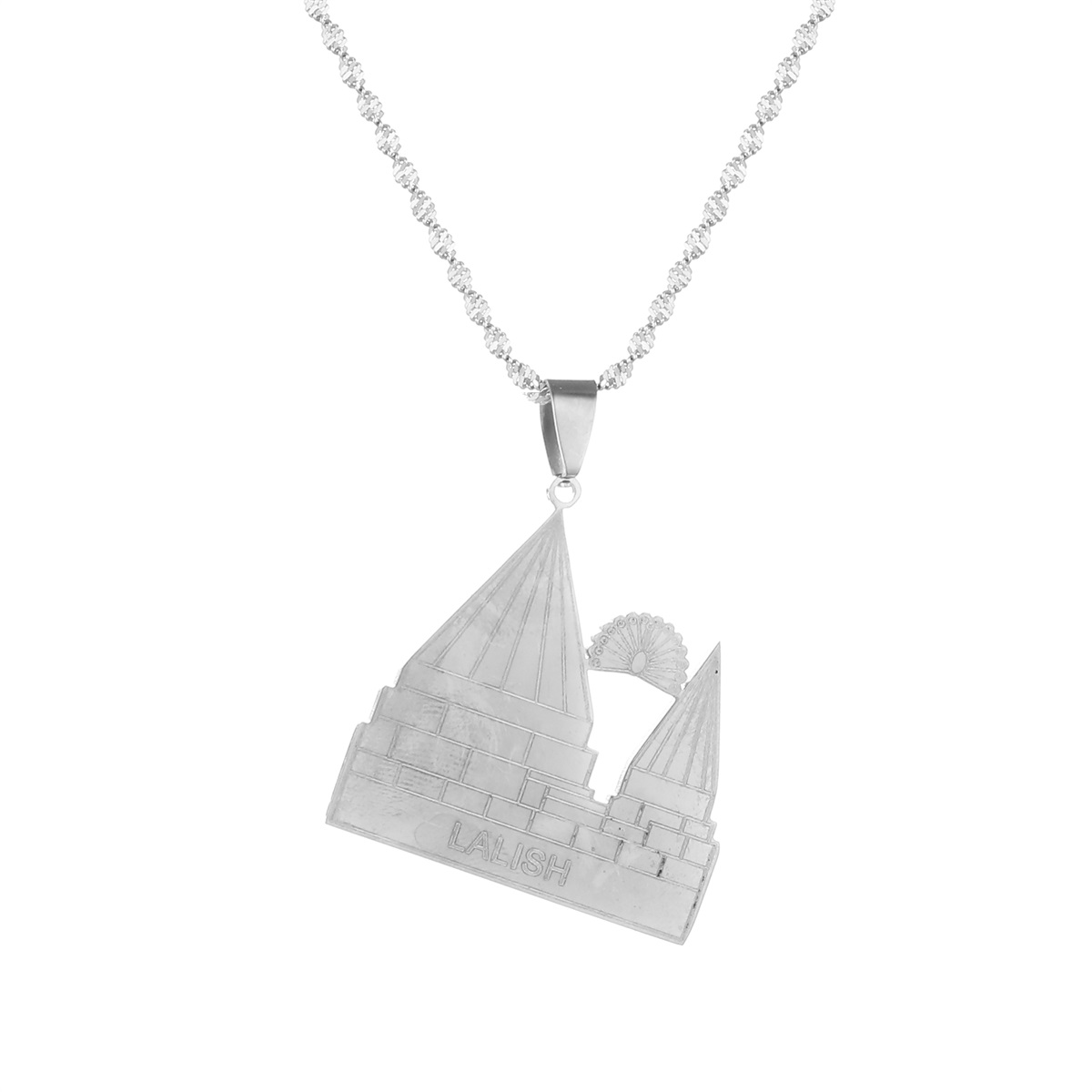 Yezidi Lalish Peacock Pendant Holiest Temple Of The Yazidis collane per donna uomo ragazza gioielli