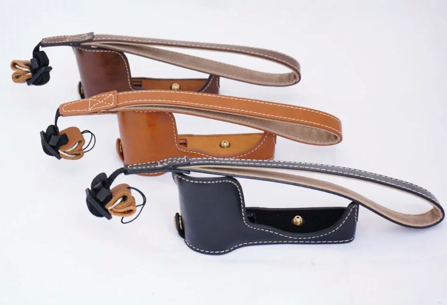Camera Video Tas Pu Body Half Case Voor Sony A5000 ILCE-5000 A5100 ILCE-5100