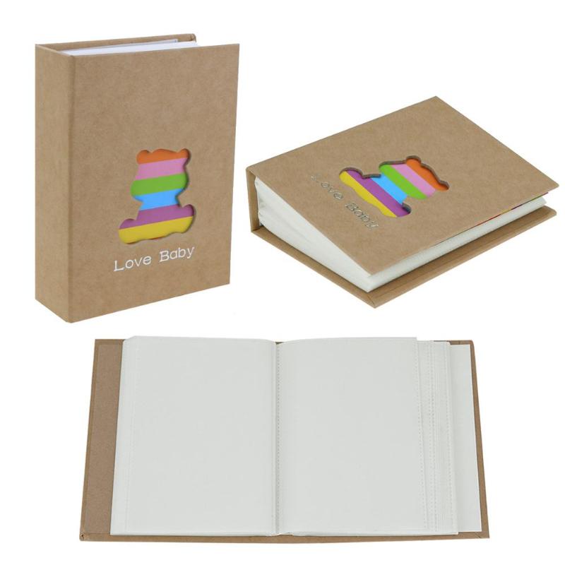 100 bolsillos 6 pulgadas álbum de fotos Marco de almacenamiento de fotos para niños Scrapbooking CAJA DE FOTOS álbum de fotos