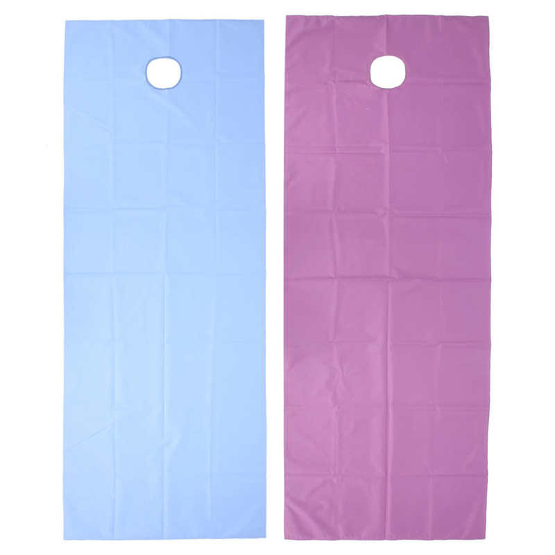 Massage Matras Full Body Massage Stoel Waterdichte Schoonheidssalon Laken Spa Massage Tafel Bed Cover (75X200cm Open Gat: Purple and blue