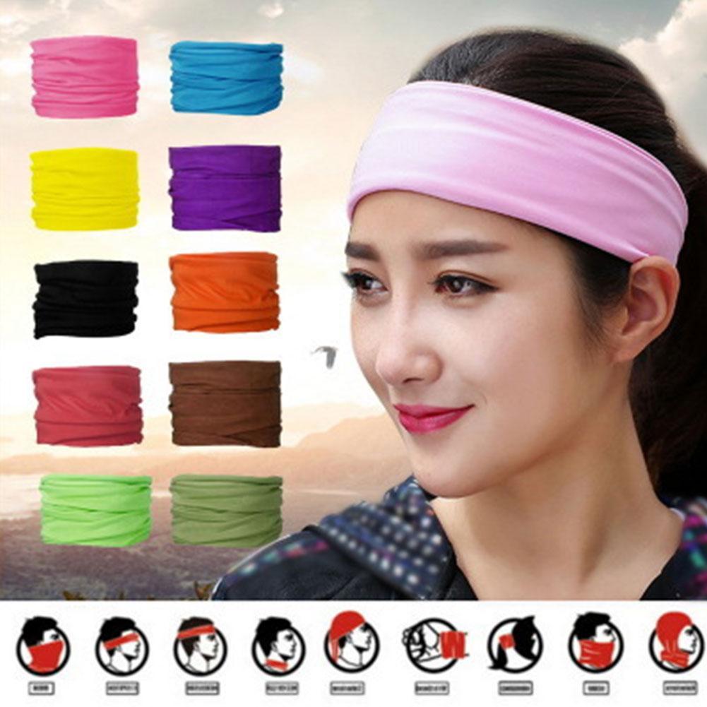 Seide Schal Unisex Magie Schal Outdoor Sport Fahrrad Bandanas Balaclava Wärmer Rohr Stirnband Radfahren Neck Schal Reiten Bike J4C0