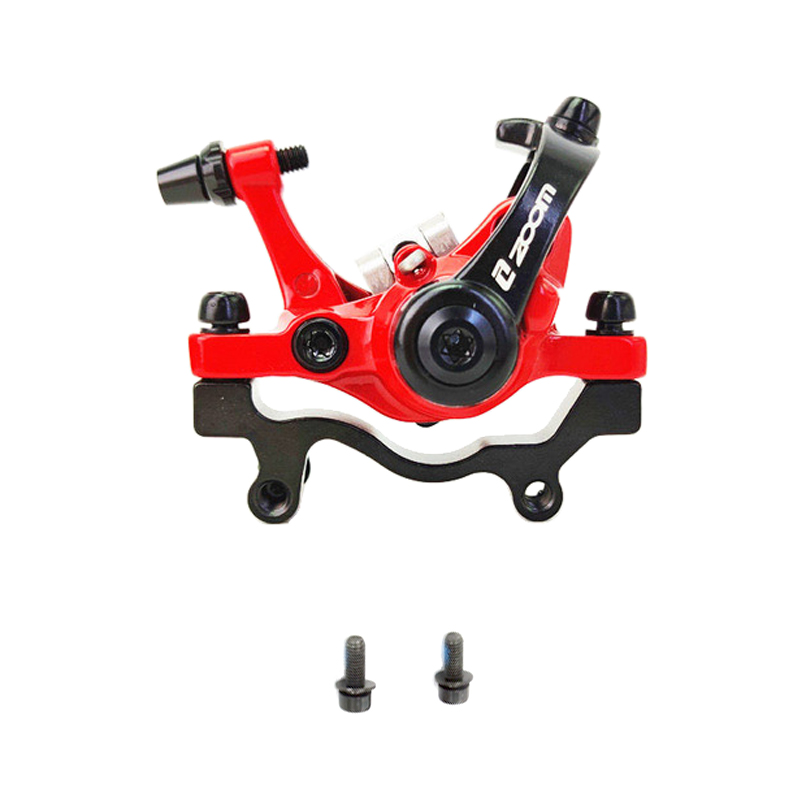 Zoomen DB680 Fahrradbremsen MTB Mechanischer Scheibenbremssatz für Mountainbike Elektroroller Bremssattel mit Rotor 160 mm Radfahren: Grün