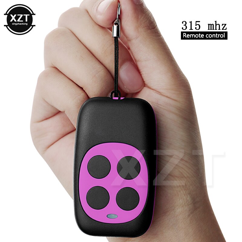 315 MHz Universal Wireless Auto Copy Code Remote Control Duplicator Adjustable Keychain Electric Cloning Gate Garage Door