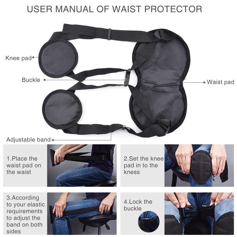 Adjustable Sitting Posture Waist Back Support Corrector Brace Correction Belt