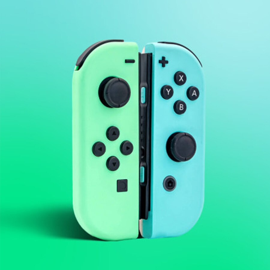 1 Pair DIY Plastic Replacement Joy-Con Repair Case Cover Housing Shell Full Button Kits Case For Nintendos Switch Controller: Green