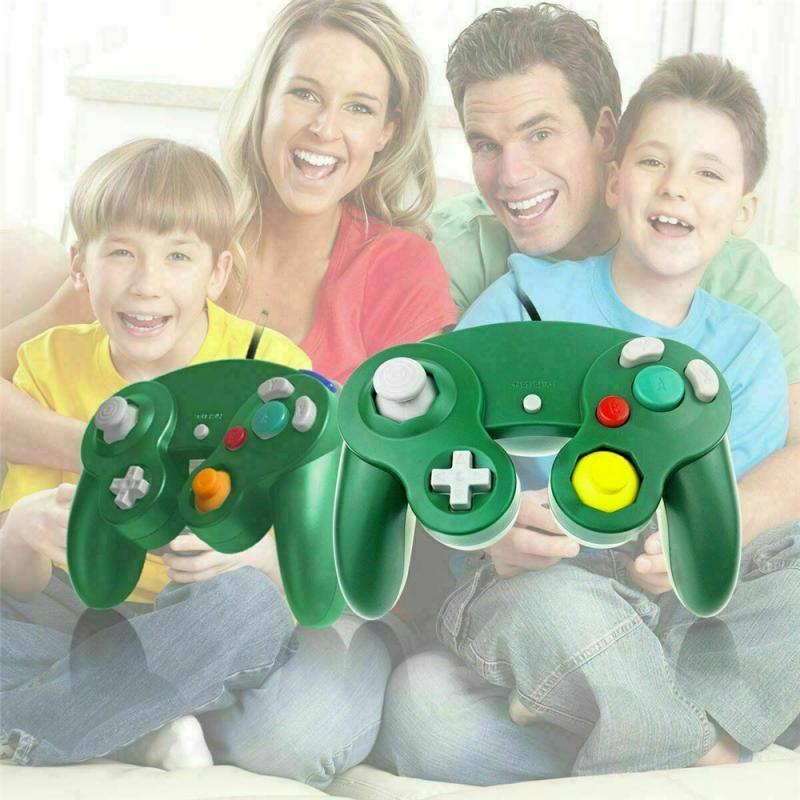 Mando NGC para Nintendo Gamecube, Mando de juego para GC y Wii U, Control preciso, mando cómodo con cable