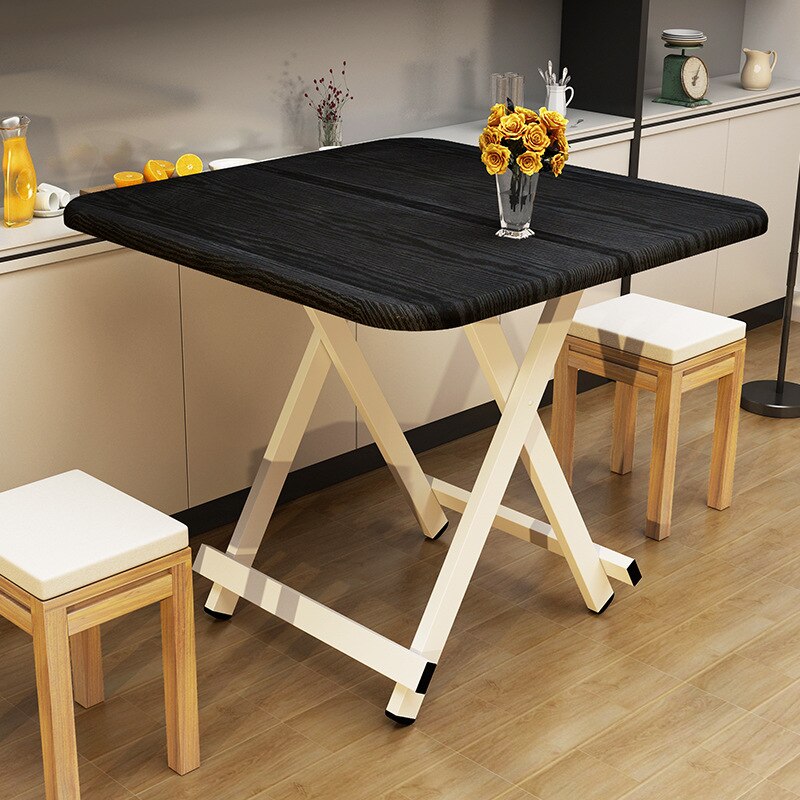 Household Folding Square Table Outdoor Foldable Portable Stall Table Materials Without Installation
