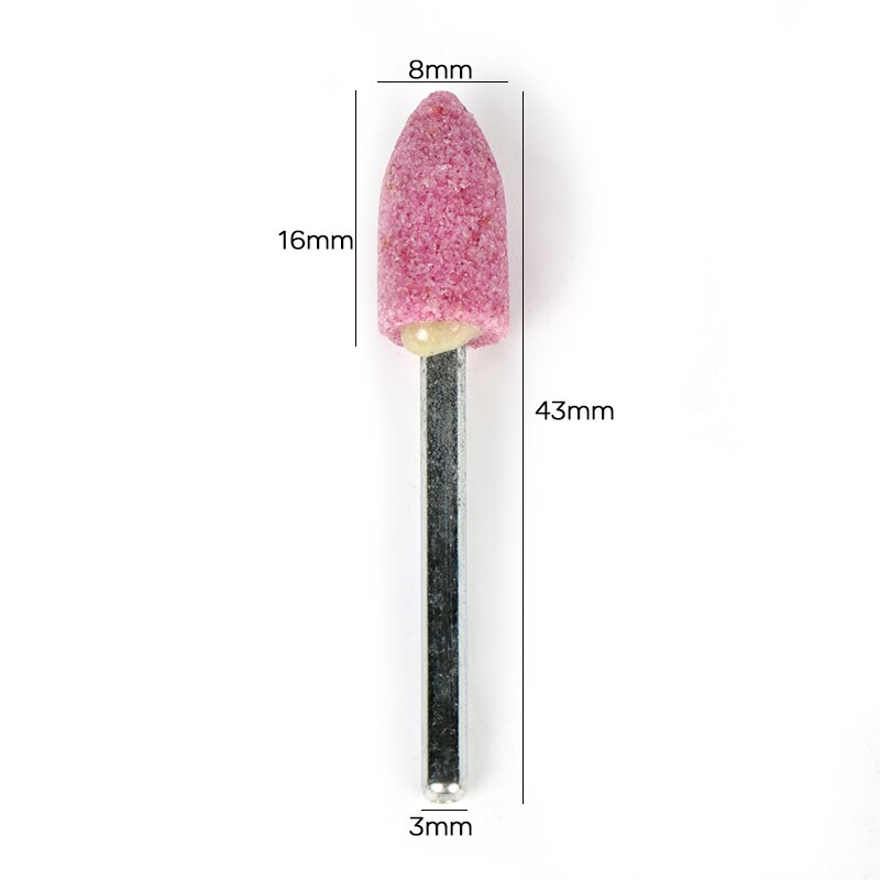 Gtbl 10 stuks 15mm schuurbandwielschijf 80/120/240/320/600 korrel roterende gereedschappen voor dremel & 10 stuks schuursteen voor dremel