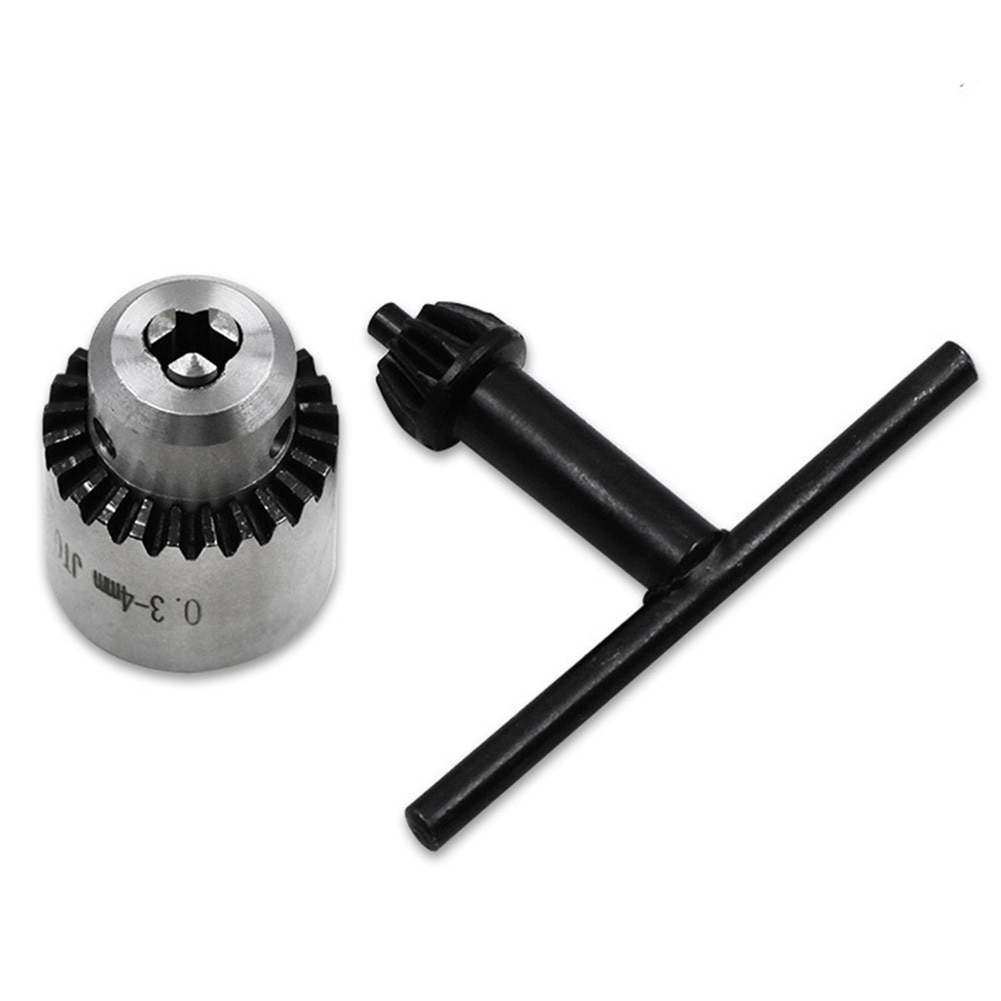 Parts Metal Holder Electric Angle Grinder Mounted 0.3-4mm Drill Chuck Mini DIY Taper Lathe Tool Durable Adapter Stable Keyed