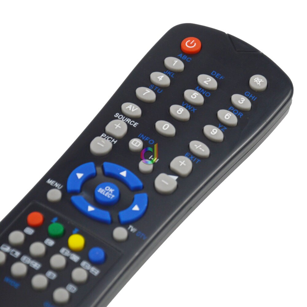 V24A-LED1,TVV37TD,V19A-LED1,TVV26TD,V19D-PH,TVV32TD,V16A,V26A-H,V32A-FH, TVV32T2, mando a distancia para OKI TV