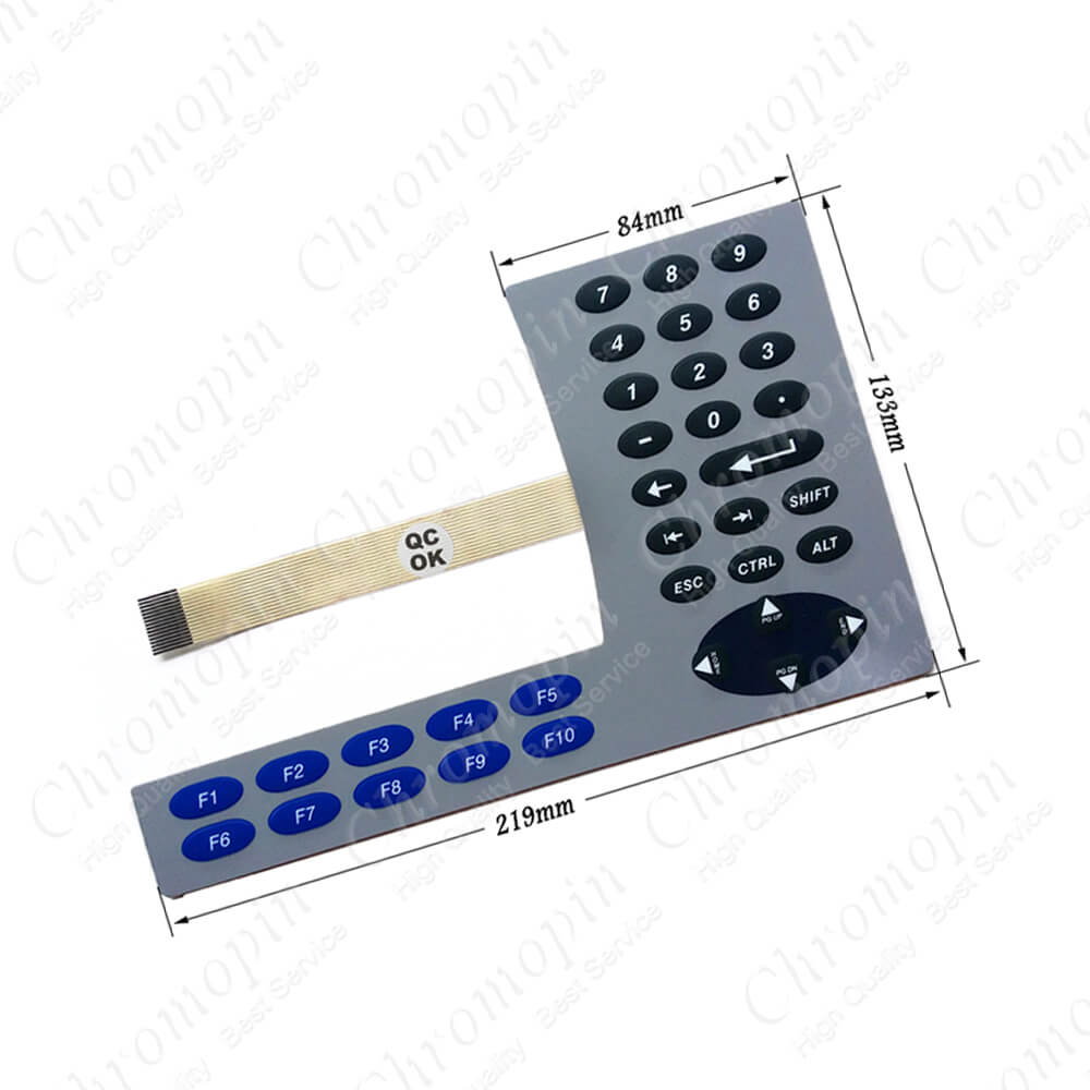 Teclado de membrana para teclado de membrana AB 2711P-B6C1D 2711P-B6C5A 2711P-B6C5D 2711P-B6M5A 2711P-B6M5D PanelView Plus 600