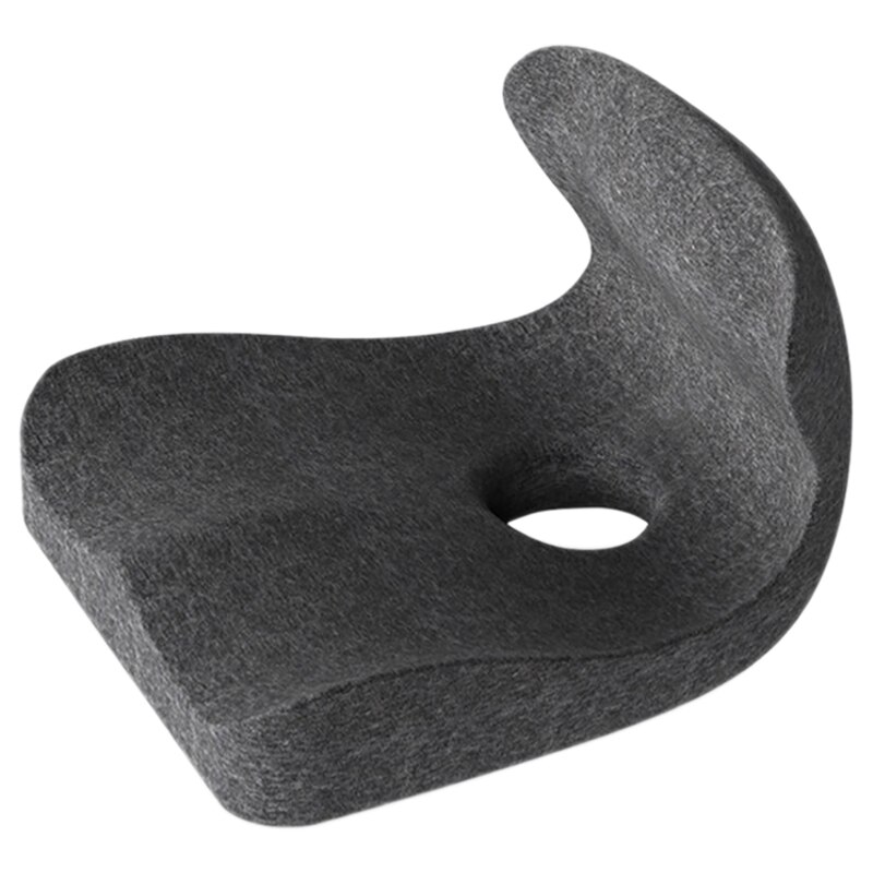 Memory Foam Seat Back Cushion Orthopedic Coccyx Spine Mat Hemorrhoid Treat Pad Slow Rebound Pressure Cushions
