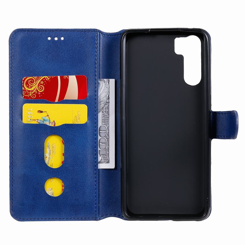 Funda de cuero para OPPO A91 A31 , Funda con tapa magnética a prueba de golpes, Funda Lisa para tarjetas, OPPO F15 A8, 360
