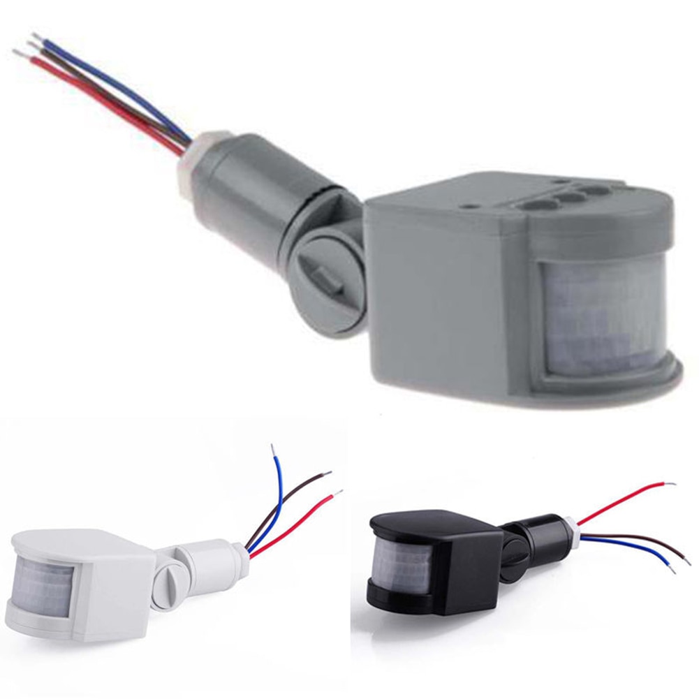 15M AC110V-220V PIR 10-100W Infrared Motion Sensor Universal Inductive Switch Identify Day and Night Automatically Easy install