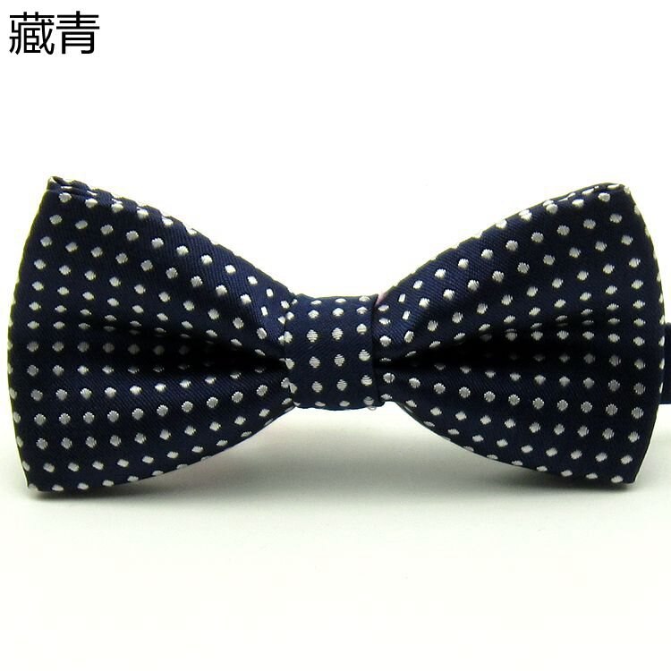 Children Formal Polyester Jacquard Bow Tie Kids Classic Dot Bowties Colorful Butterfly Wedding Party Bowtie Tuxedo Ties: 4